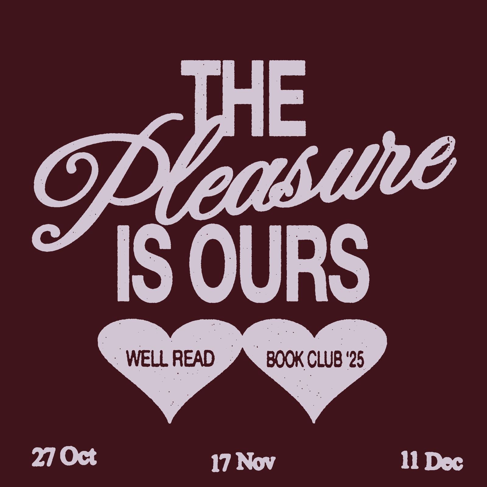 The Well Read Book Club is back.