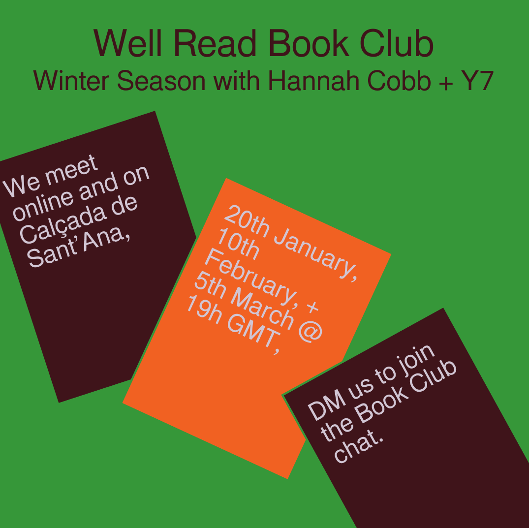 Well Read Book Club Winter Season with Hannah Cobb & Y7