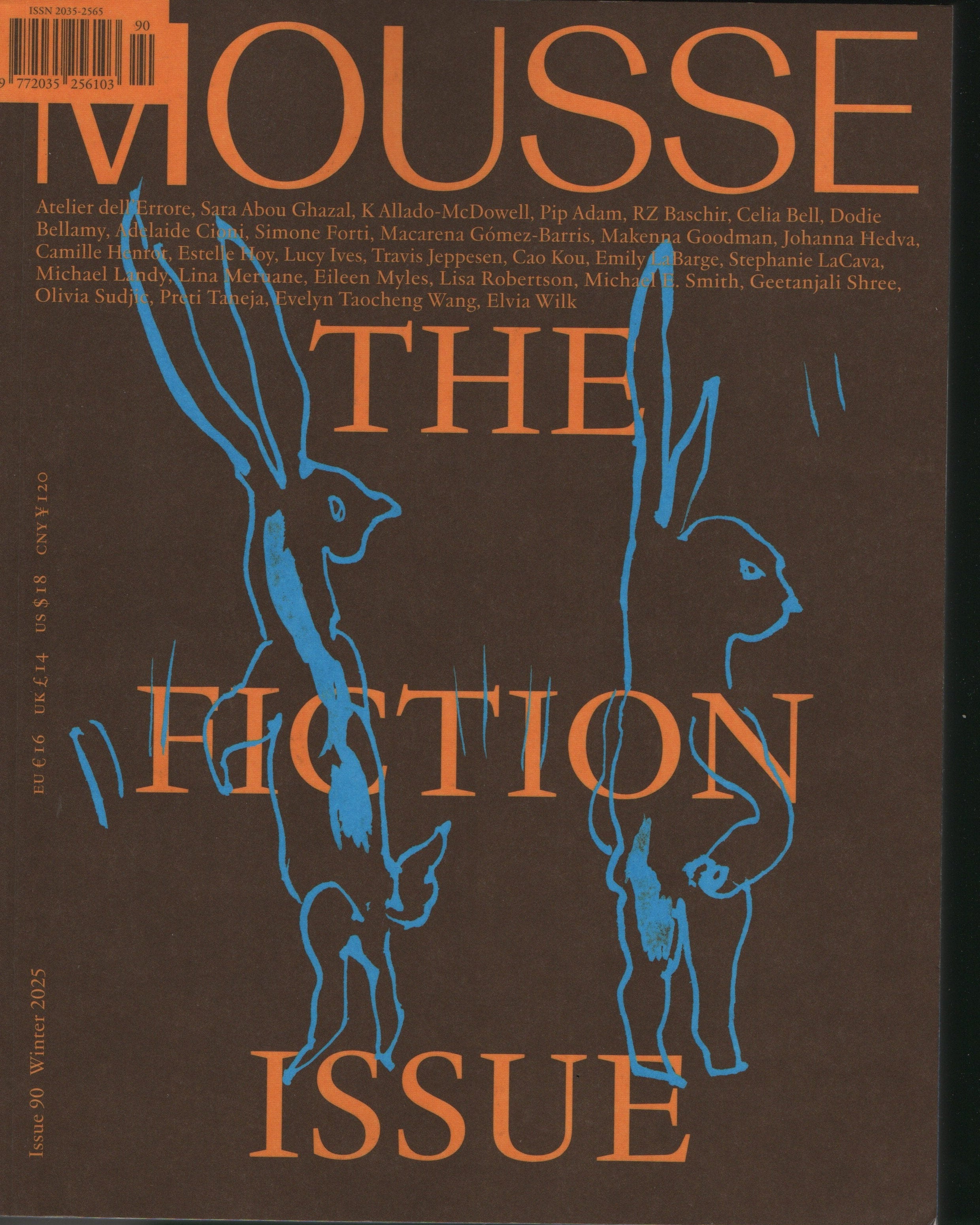 Mousse: The Fiction Issue (n. 90)
