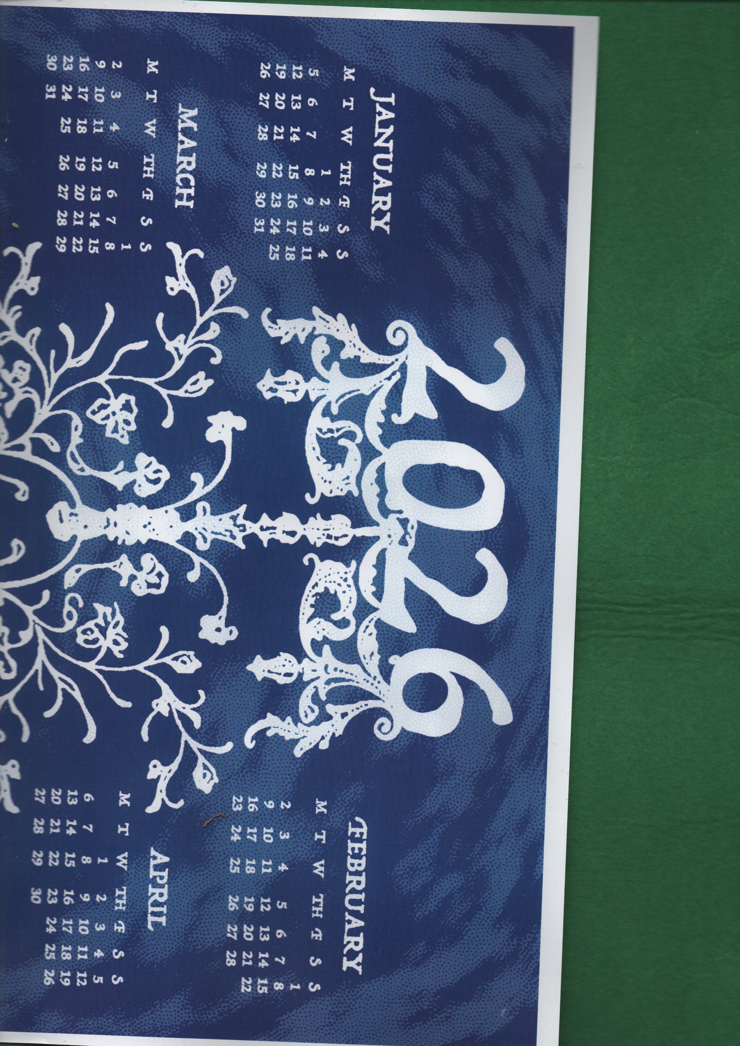 Jordan Schiffer's 2026 Calendar