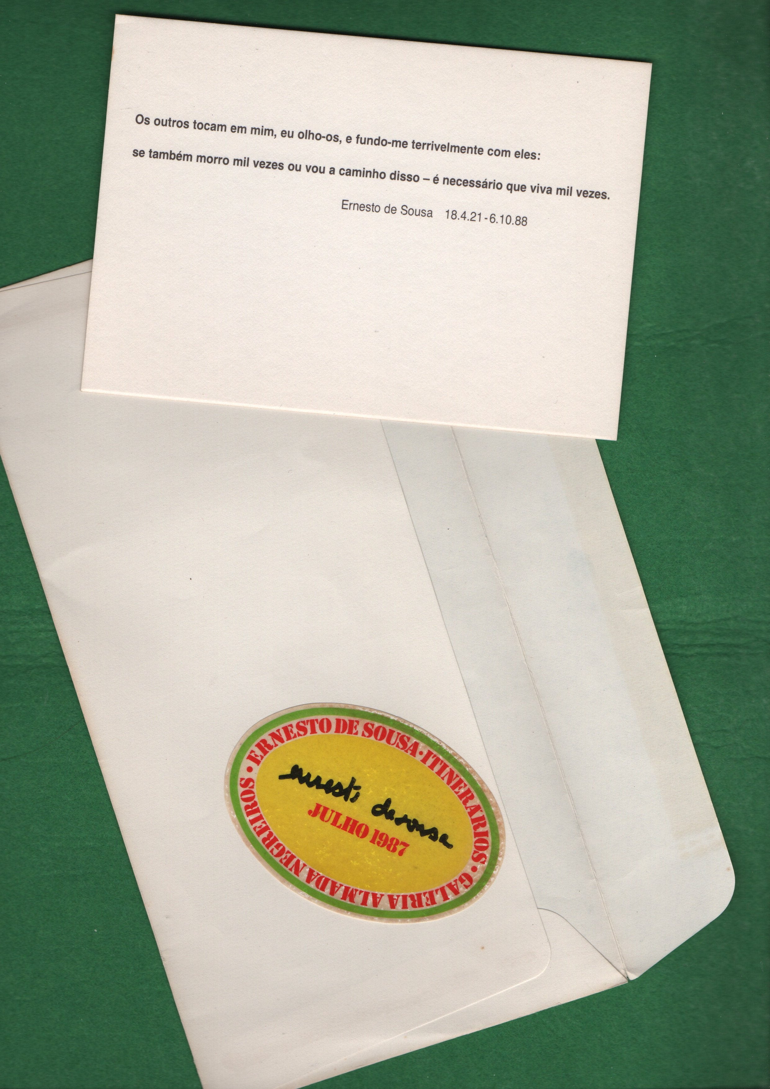 Ernesto de Sousa: Postcards (Special Edition)