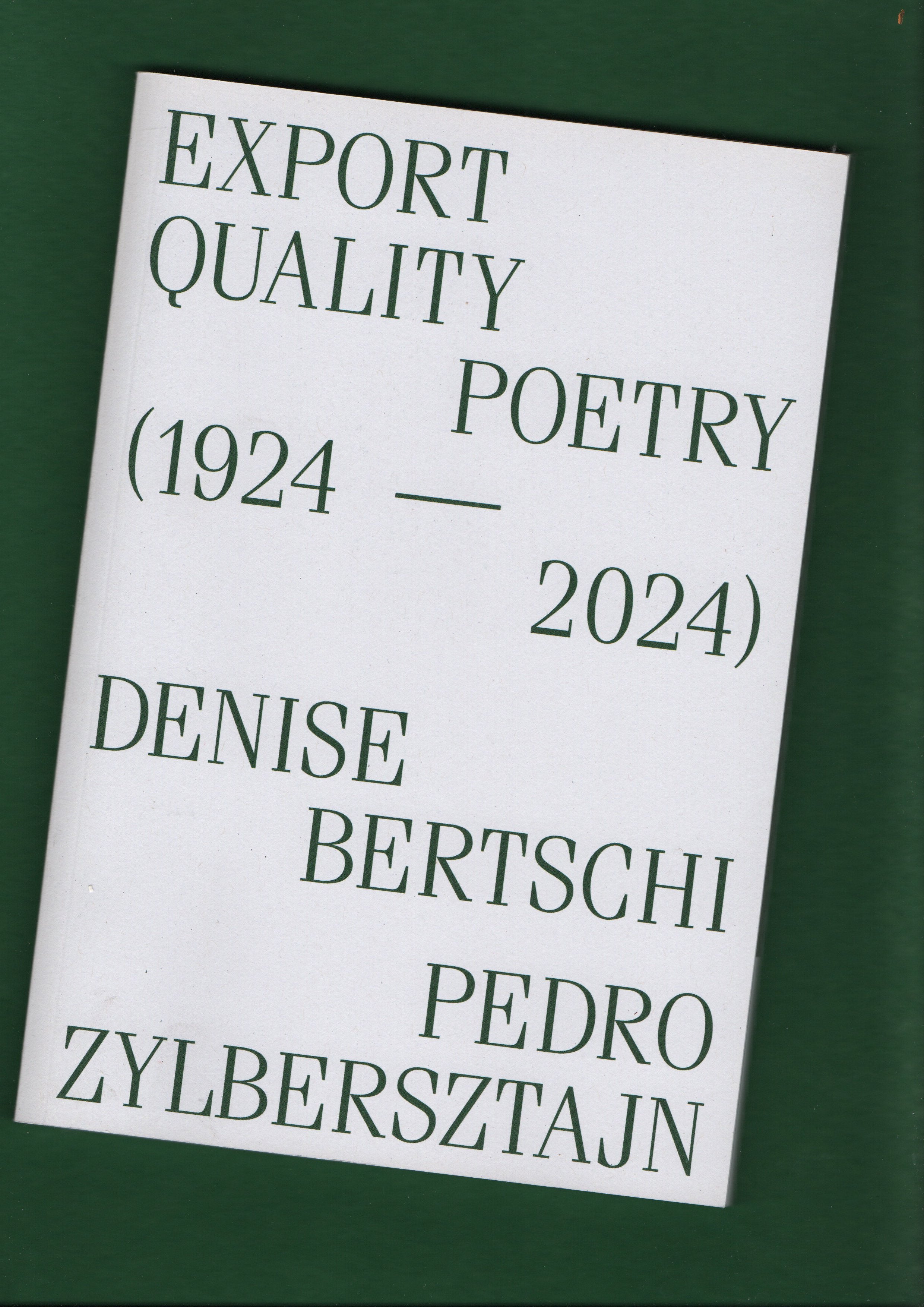 Export Quality Poetry